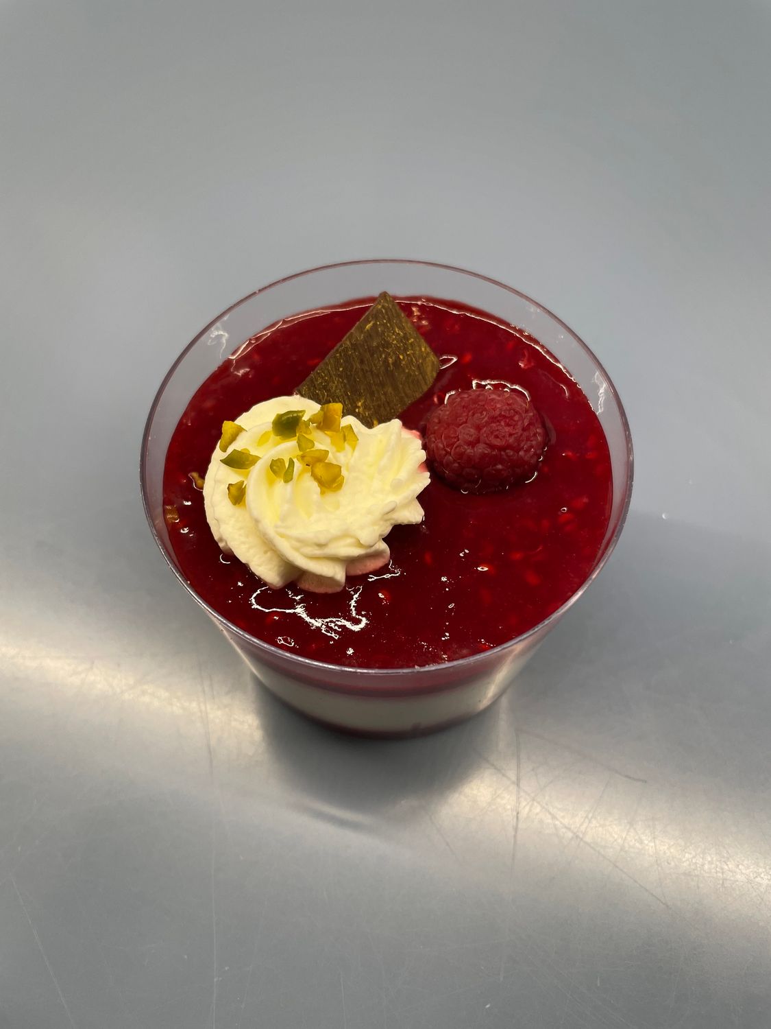 Panna Cotta Himbeer