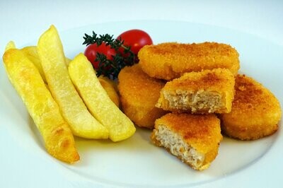 Chicken Nuggets, vegetarisch, Größe L (ca. 3.000g)