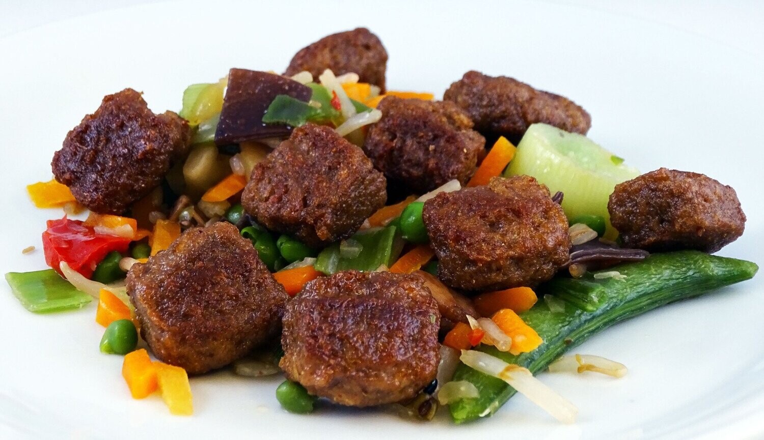 Beef Style Nuggets, vegetarisch, Größe L  (ca. 3000g)