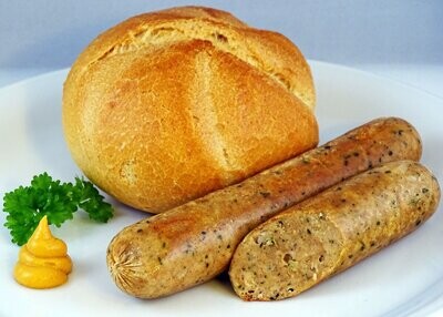 Bratwurst, vegetarisch Größe L (ca. 3600g) - neue Rezeptur