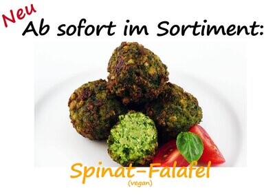 Spinat-Falafel (vegan)