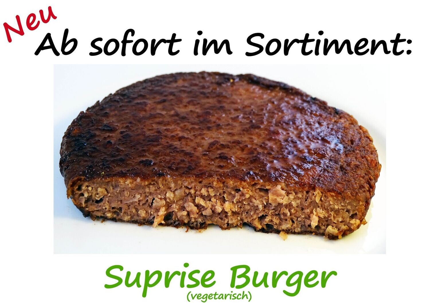 Surprise Burger, Größe M (ca. 800g)