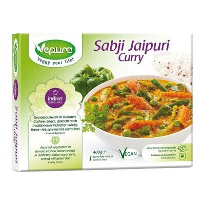 Sabji Jaipuri Curry (vegan)