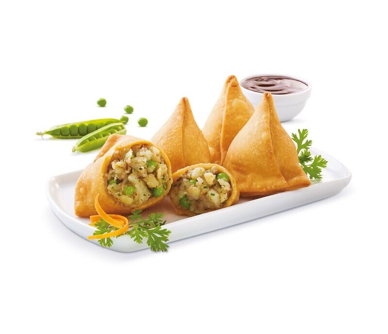 Punjabi Samosa (ca. 375g), vegan, Größe S
