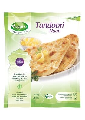 Tandoori Naan (ca. 320g), vegan