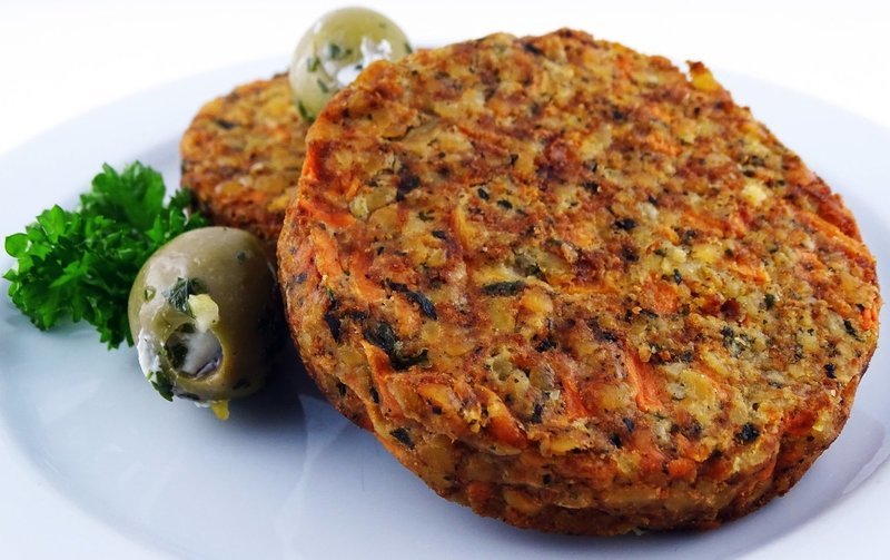 Linsenburger, vegetarisch, Größe L, (ca. 2550 g )