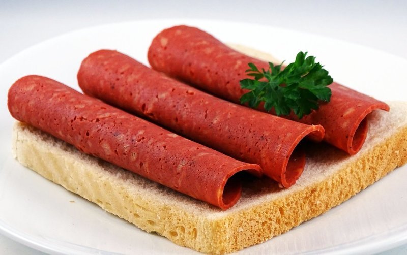Salami, vegan, Größe S (ca. 250g)