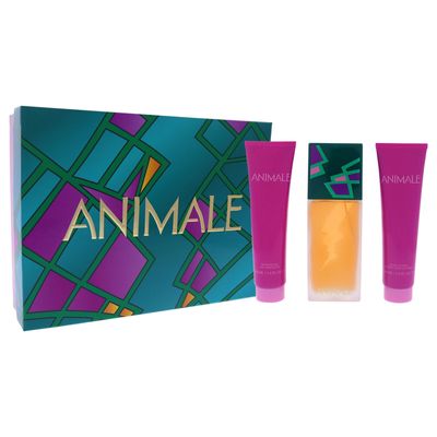 SET ANIMALE WOMEN ( 3 PC SET) 3.4 OZ. EDP/ 3.4 OZ. GEL / 3.4 OZ. BL - Mujer SET ANIMALE WOMEN ( 3 PC SET) 3.4 OZ. EDP/ 3.4 OZ. GEL / 3.4 OZ. BL - Mujer