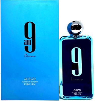 AFNAN 9AM MEN 3.4 OZ. EDP SP - Hombre Perfume Original AFNAN 9AM MEN 3.4 OZ. EDP SP - Hombre Perfume Original