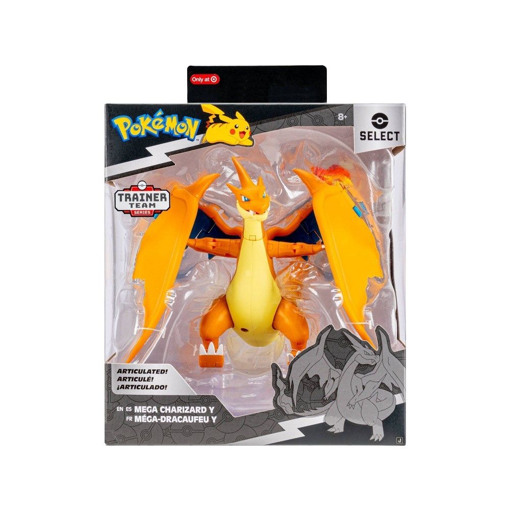 Pokémon Select 6" Articulated Mega Charizard Y Action Figure