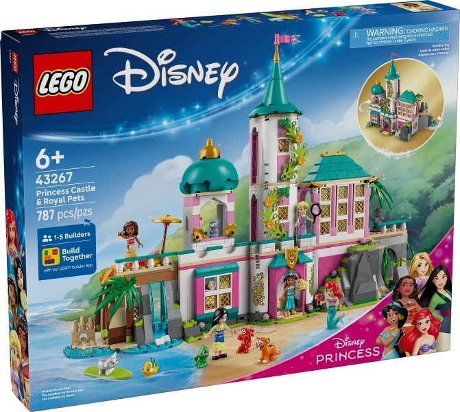 LEGO Disney Princess Castle &amp; Royal Pets 43267