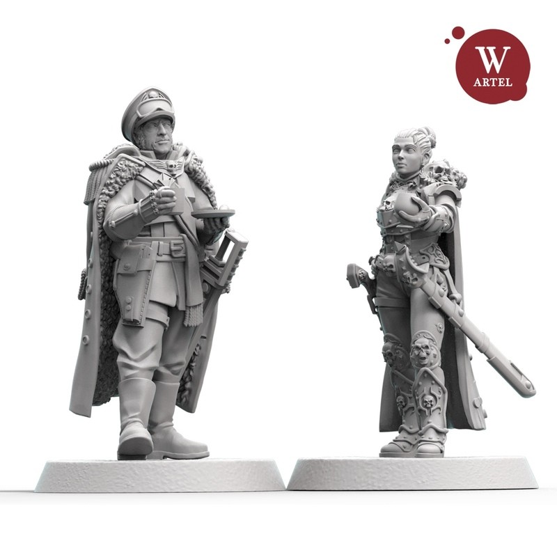 Friendship Bundle: Heroic Commissar2.0 and Lady-Inquisitor Bale