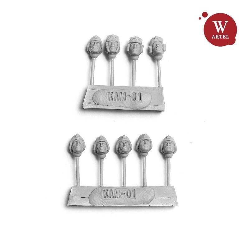 Einherjar`s Kamrades Heads Set #1