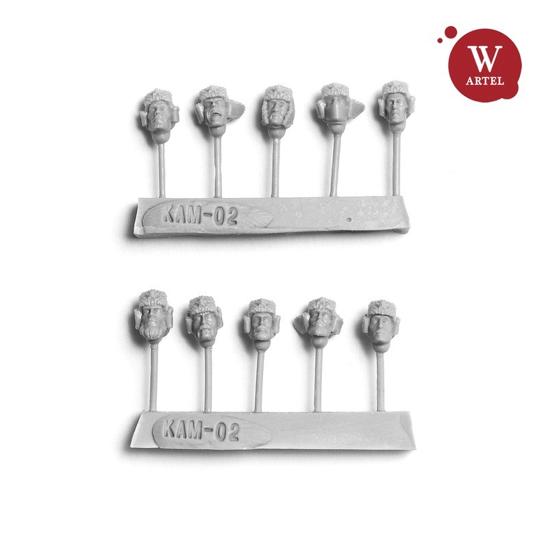 Einherjar`s Kamrades Heads Set #2