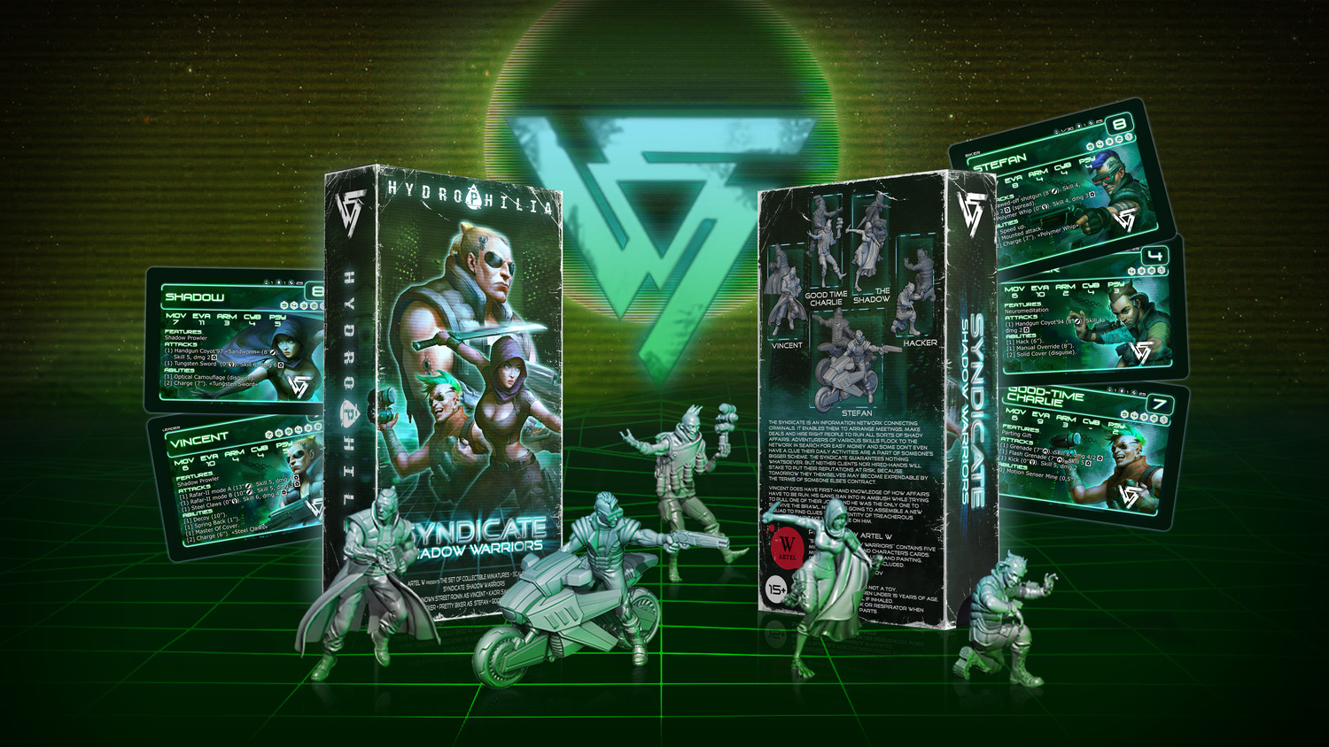 Hydrophilia presents:  Shadow Warriors - Syndicate Starter Set -