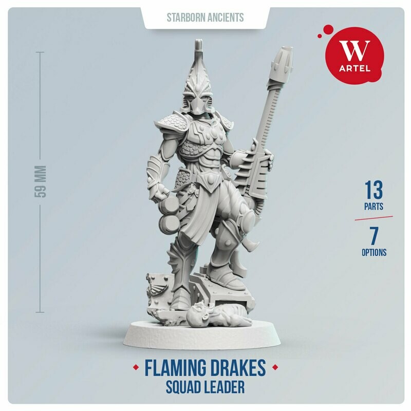 Flaming Drakes Squad Leader