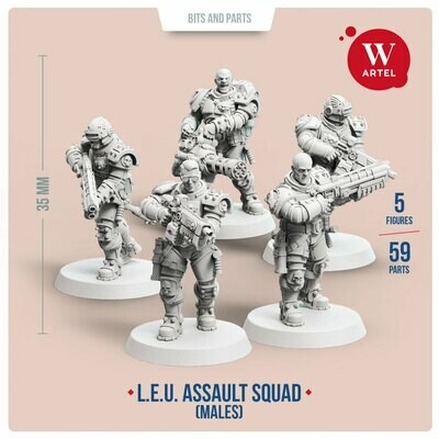 L.E.U. - Assault Squad (Male enforcers)