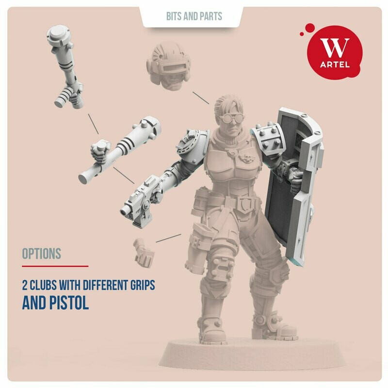 Riot Control Upgrade Pack for Female Enforcers