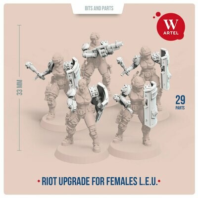 Riot Control Upgrade Pack for Female Enforcers