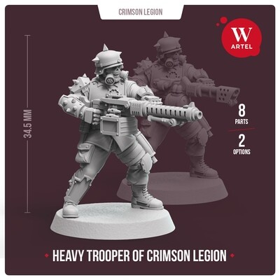 Crimson Legion Heavy Trooper