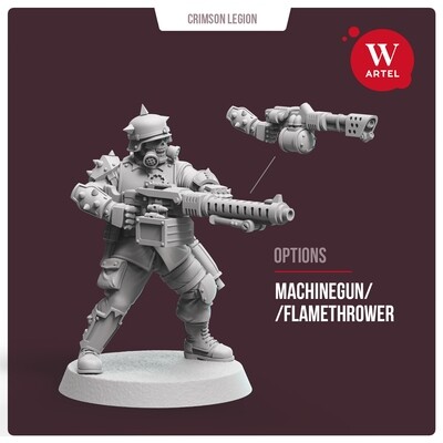 Crimson Legion Heavy Trooper