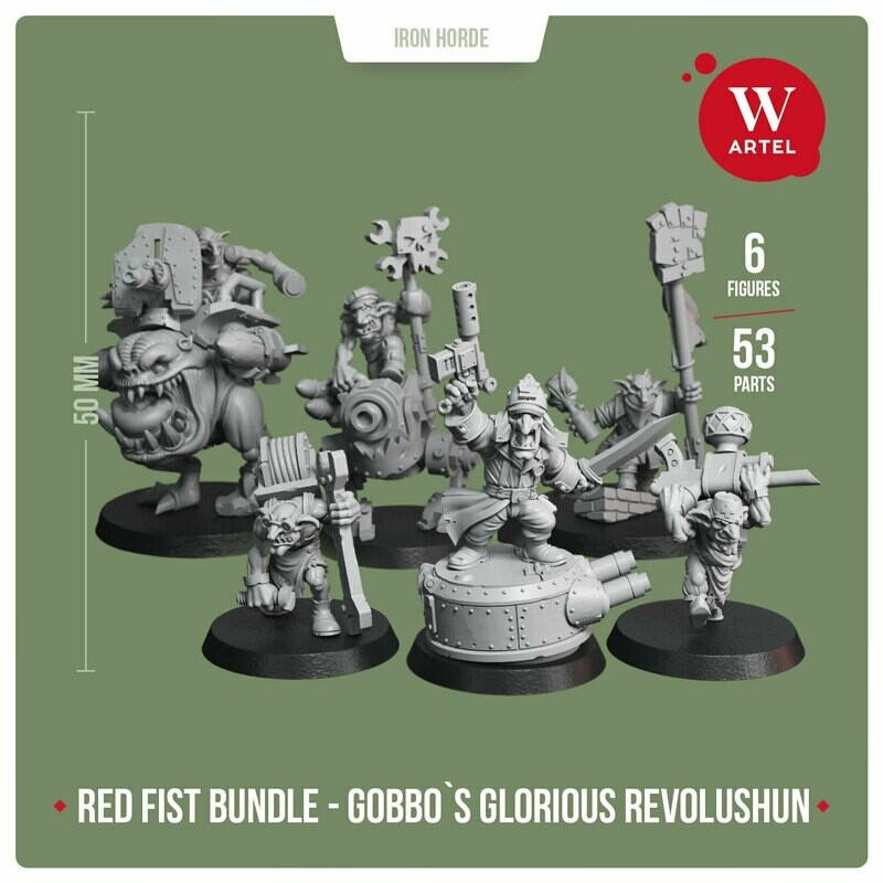 Red Fist Bundle - Gobbo`s Glorious Revolushun