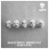 Galactic Knights Vampire Style Helmets Set#2 by KFStudio