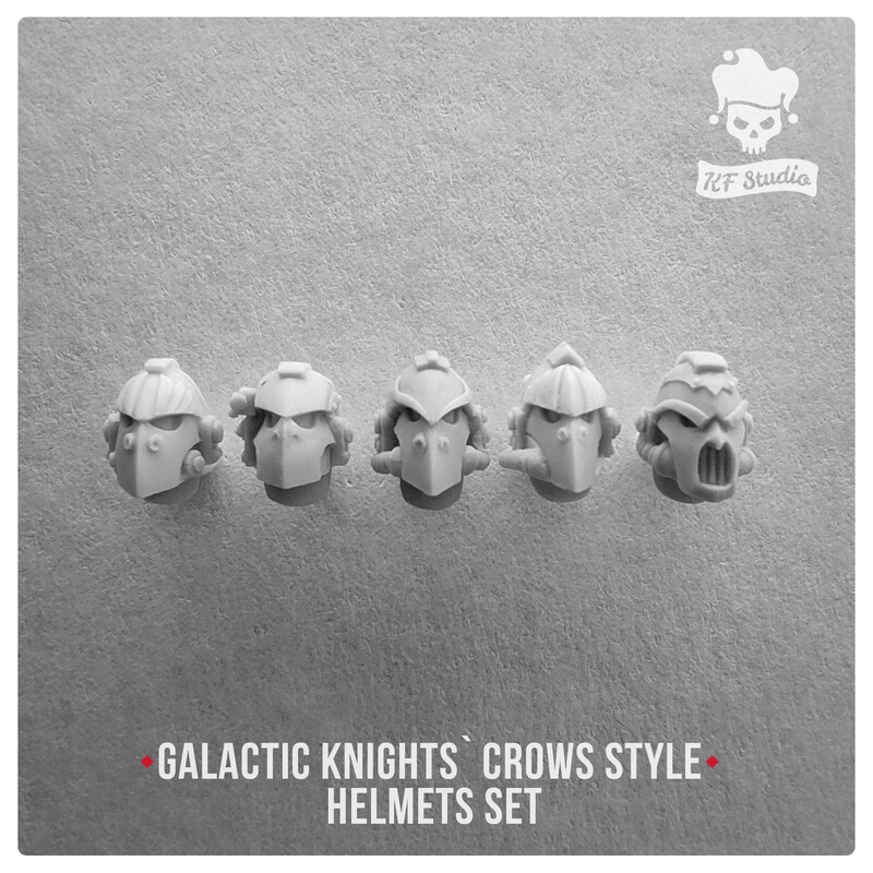 Galactic Knights Crow Style Helmets by KFStudio