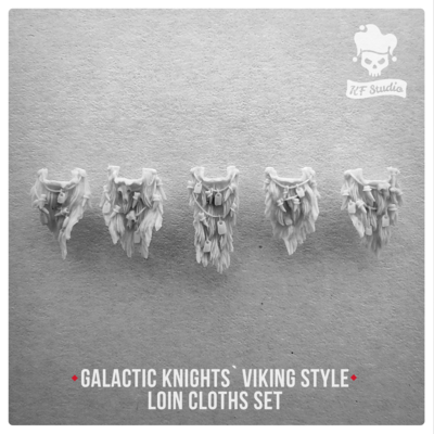 Galactic Knights Viking Style Loin cloths by KFStudio