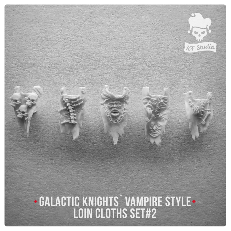 Galactic Knights Vampire Style loin cloths Set#2 by KFStudio