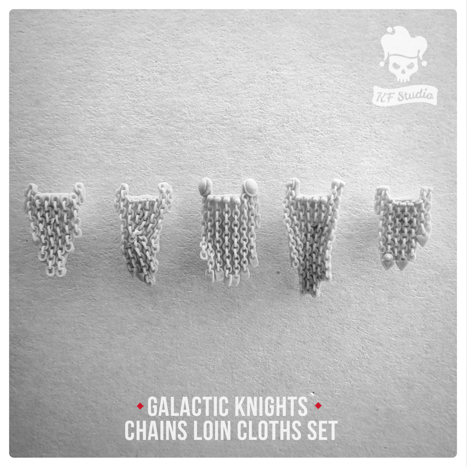 Galactic Knights Chain Loin cloths Set#2 by KFStudio
