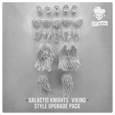 Galactic Knights Viking Style Upgrade Set#1 by KFStudio