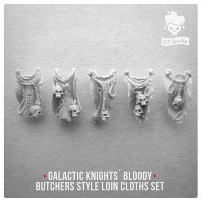Galactic Knights Bloody Butcher Style Loin cloths by KFStudio