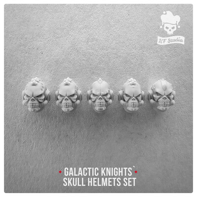 Galactic Knights Skull Helmets by KFStudio