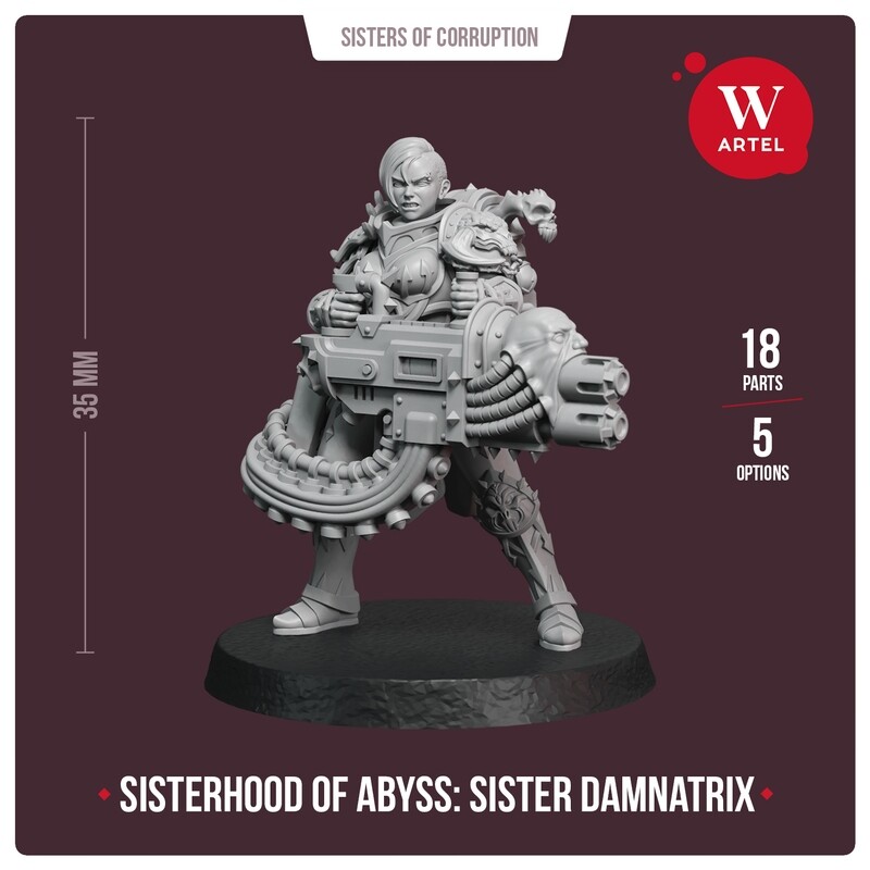 Sisterhood of Abyss: Sister Damnatrix