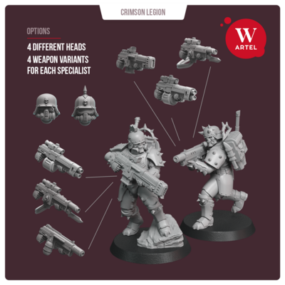 Specialists of Crimson Legion