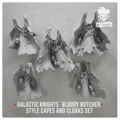 Bloody Butcher Style Galactic Knights Capes and Cloaks Set by KFStudio