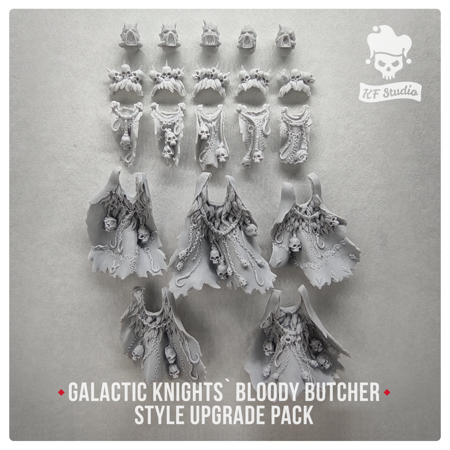Bloody Butcher Style Galactic Knights Upgrade Set by KFStudio