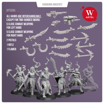 Flesh Husks Pack