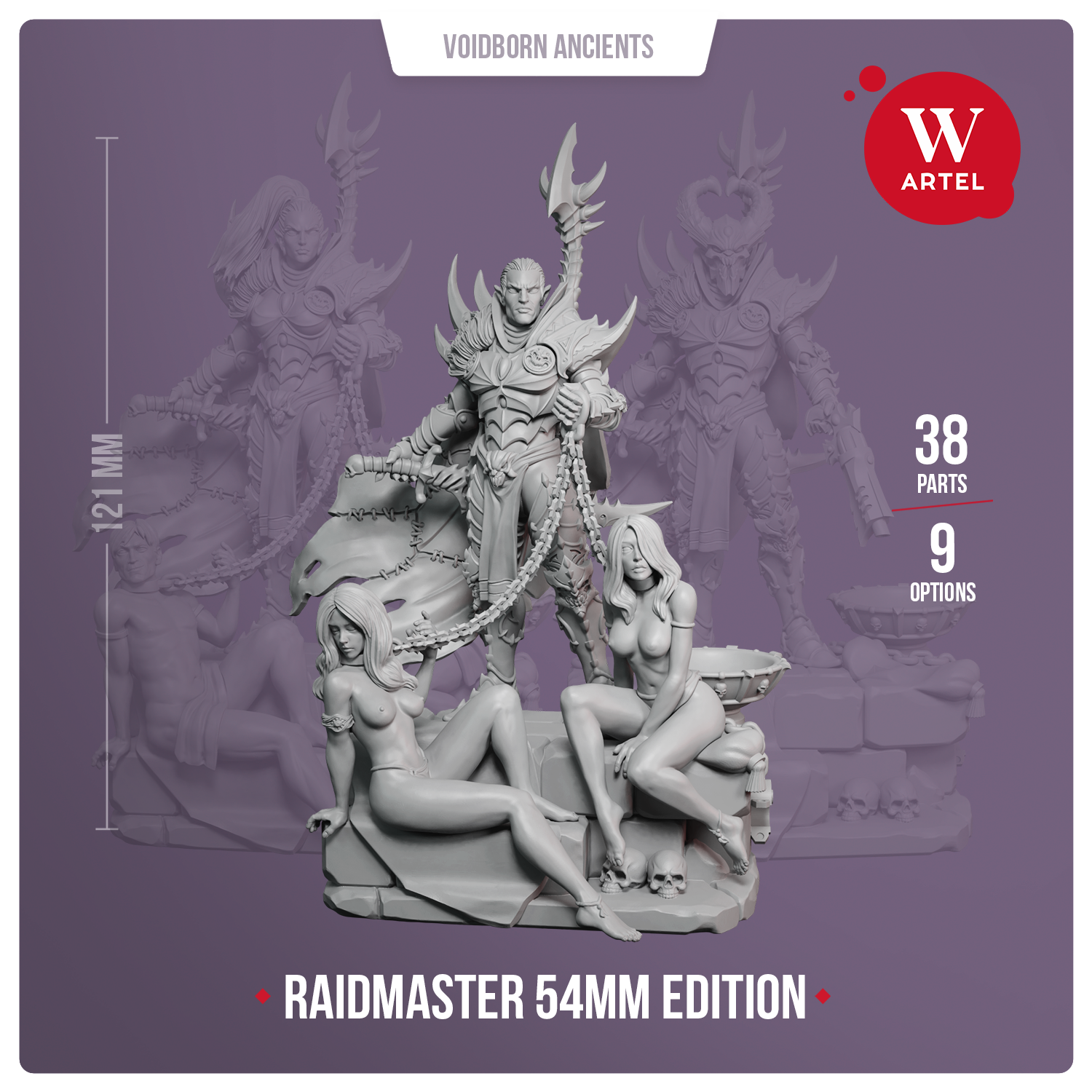 Raidmaster 54mm Edition (without slaves)