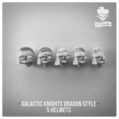 Galactic Knights Dragon Style Helmets by KFStudio