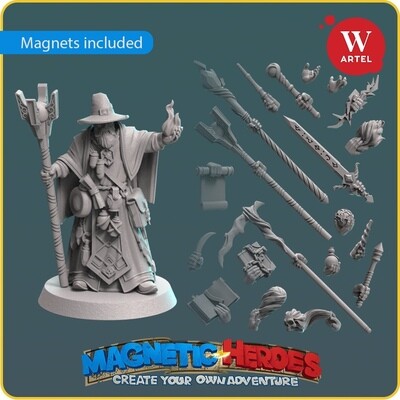 Magnetic Heroes: The Wizard