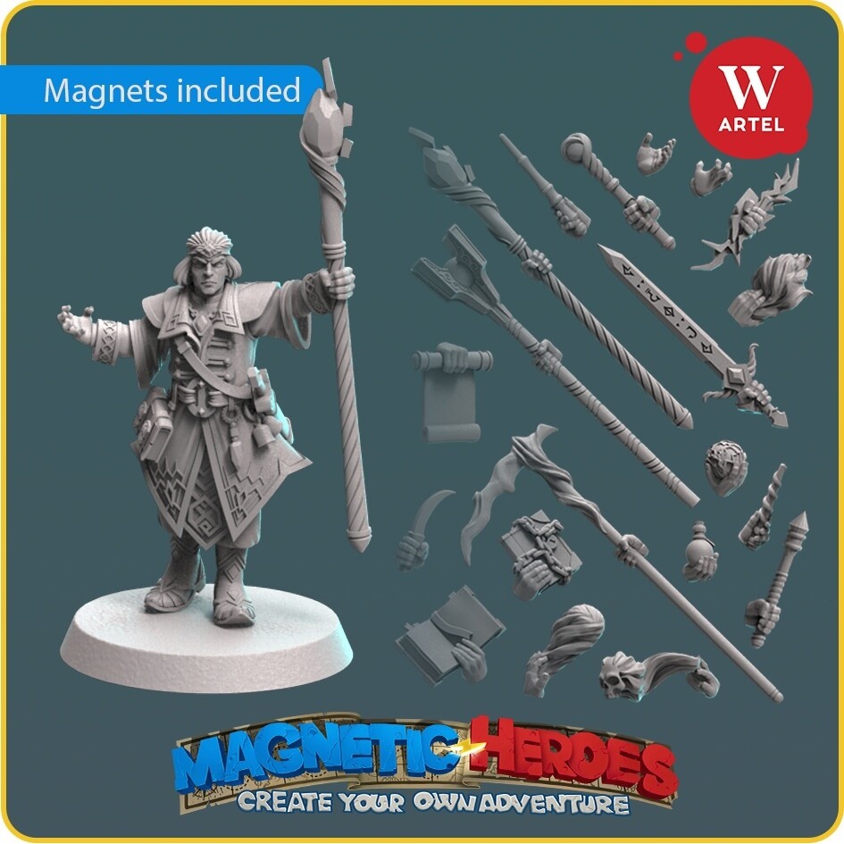 Magnetic Heroes: The Sorcerer