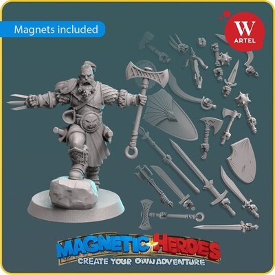 Magnetic Heroes: The Barbarian