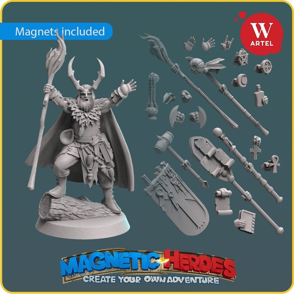 Magnetic Heroes: The Druid