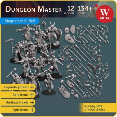 Magnetic Heroes: Dungeon Master Set