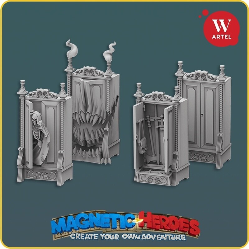 Magnetic Heroes: Dungeon set &quot;Wardrobe&quot;