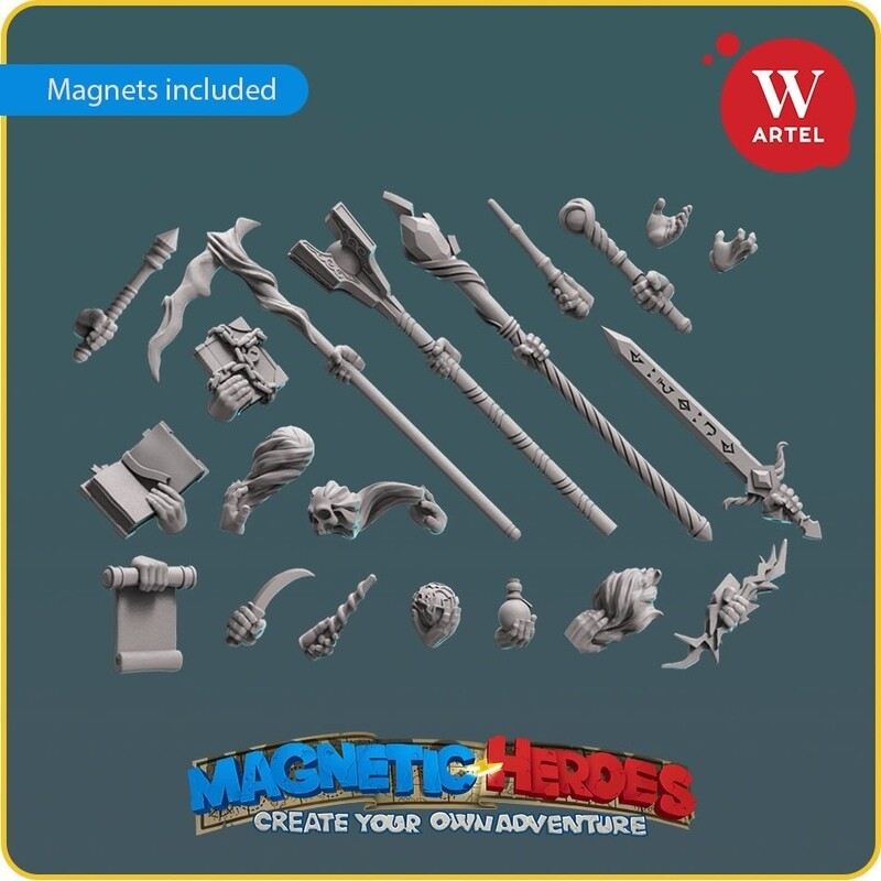 Magnetic Heroes: Hands set &quot;Magic&quot;