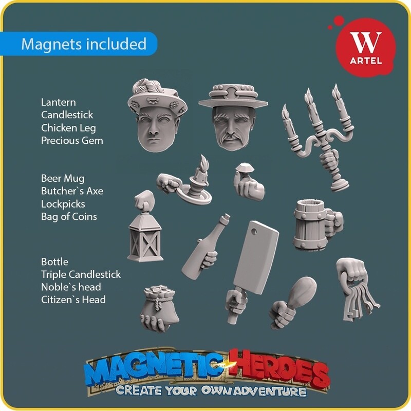 Magnetic Heroes: Civilian Service