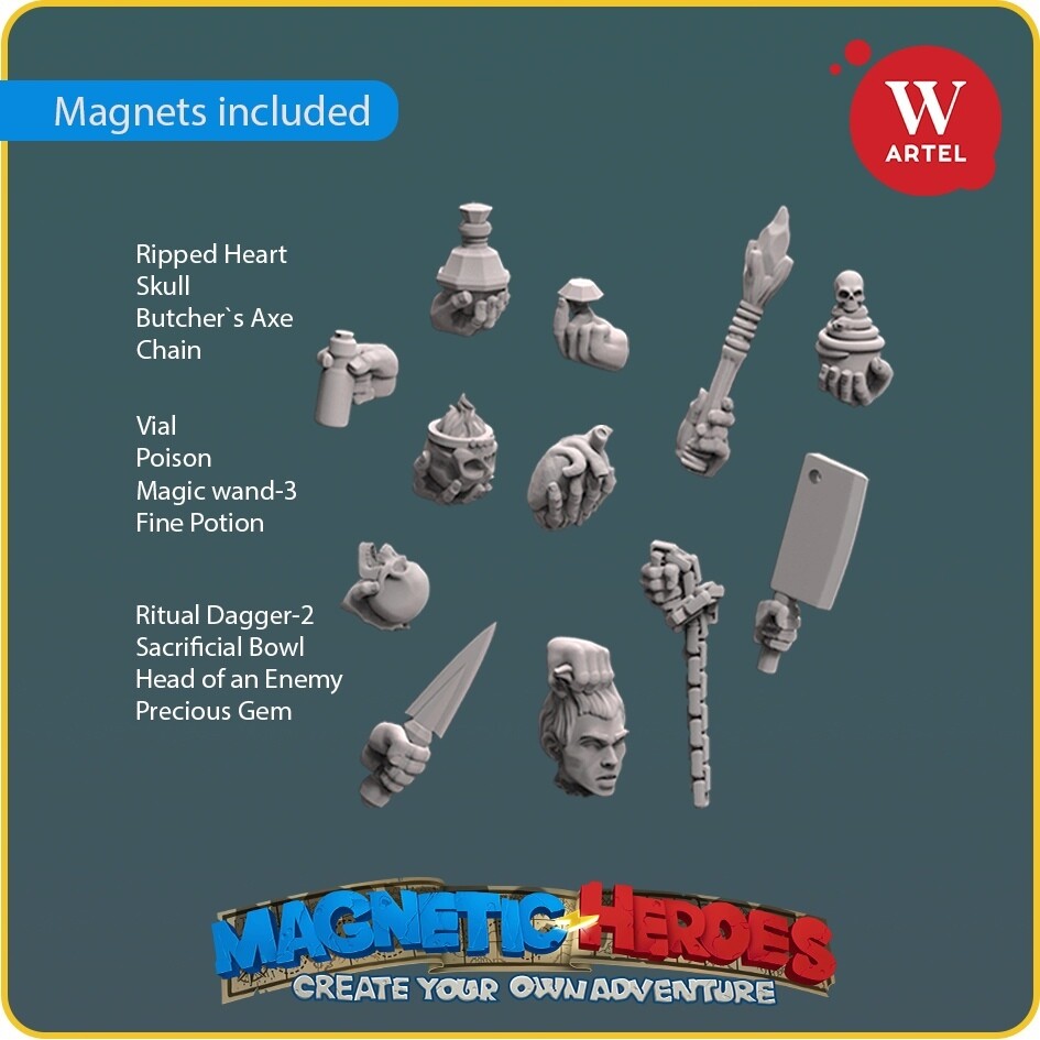 Magnetic Heroes: The Darkest Magic